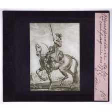 Costumes militaires des 17e et 18e siècles. Mousquetaire de la 1re compagnie en 1756.