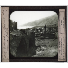 Palestine, Judée. Tibériade. Mosquée et mer de Galilée.