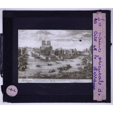 La Ville de Paris au XVIIème siècle. La pointe orientale de la Cité et le Terrain.