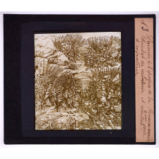 L'Armée à l'époque de la Renaissance. Combat de cavalerie et combat d'infanterie.