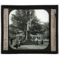 Allemagne, Suisse. Thuringe. Iena. Monument des Corporations.