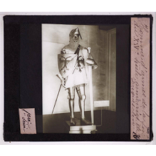 Costumes militaires des origines à Henri IV. Homme d'armes de la fin du XIVe siècle, armoiries de Duguesclin.