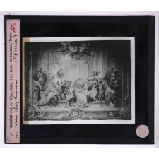 L'Art français des origines à 1800 - d'après les collections du Petit Palais (Exposition universelle de 1900). II. XVIIe et XVIIIe siècles. Le repas chez Simon (tapisserie).
