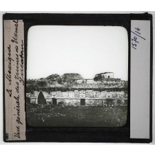 Mexique. Vue générale des ruines de Uxmal, Yucatan.