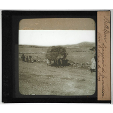 Les Hébreux. Bethléem. Transport de la moisson dans le champ de Booz.
