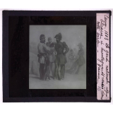 Paris sous la Seconde République (1848-1852). La garde nationale républicaine et montagnards versés dans cette garde. Gravure.