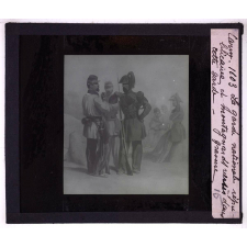 Paris sous la Seconde République (1848-1852). La garde nationale républicaine et montagnards versés dans cette garde. Gravure.
