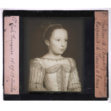 Le Château de Chantilly. La peinture, école française, XVIe, XVIIe et XVIIIe siècles. Marguerite de France à 8 ans.
