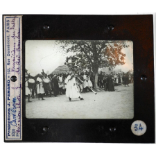 Cameroun, Voyages de Lhote. Musiciens du sultan de Reï Bouba.