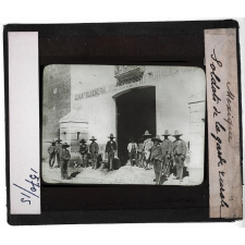 Mexique. Soldats de la garde rurale.