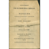 Chasse au moyen et au petit gibier africain du Mozambique. Notices sur les vues. 
