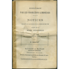 La Fabrication des glaces. Notices sur les vues.