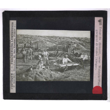 Histoire du diamant. Triage du diamant, mine Waldecks' Plan - gisement de rivière (Afrique).
