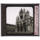 Art Italien. Façade de la Cathédrale. Sienne.
