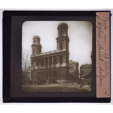 Paris au XVIIIè siècle. L'Église Saint Sulpice.