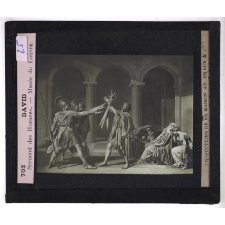 La Peinture française au XVIIIe siècle. David. Serment des Horaces. Musée du Louvre.