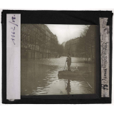 La Seine. Inondation de Paris.