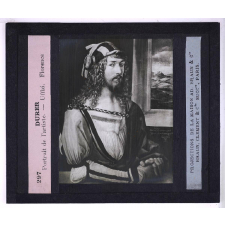 Peinture allemande. Durer. Portrait de l'artiste. Uffizi, Florence.