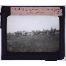 Canons et artillerie de campagne. Formation de la colonne par pièce.