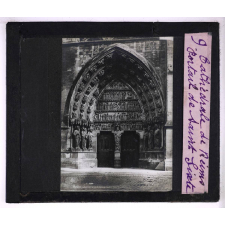 La Cathédrale de Reims. Portail de saint Sixte.