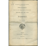 Pompéi. Notices sur les vues.