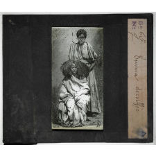 Abyssinie. Femme décoiffée.