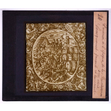 L'Armée à l'époque de la Renaissance. Lansquenet jouant et buvant.