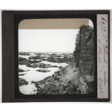 Egypte. 2e Cataracte, rocher d'Abousir.