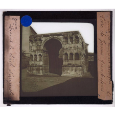 Les Ruines de la Rome antique depuis le siècle d'Auguste. L'arc de Janus quadrifons.