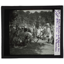 Algérie, Tunisie, Maroc. Boucheries indigènes en plein air de Tlemcen.