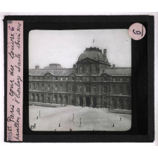 L'Architecture française à l'époque de la Renaissance. 2e série : formation du style classique. Paris. Cour du Louvre, pavillon de l'horloge et aile Louis XIII.