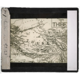 Le Thibet. Carte.