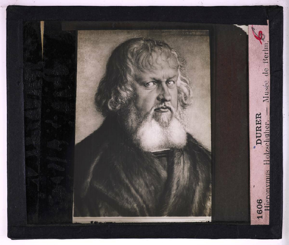 La Peinture allemande et la peinture anglaise. Durer. Hieronymus Holzschuher. Musée de Berlin.