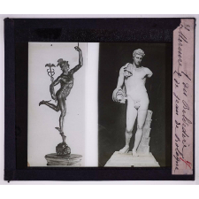 Les Dieux romains. Mercure, 1- du Belvedère, 2- de Jean de Bologne.