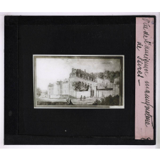 La Manufacture de porcelaine de Sèvres. Vue de l'ancienne manufacture de Sèvres.