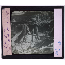Guerre 1914-1918. Champs de bataille. Bataille des Monts avril 1917.