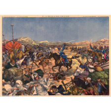 Tableaux muraux. Tableaux d'histoire C.E. : 59- La prise de la Smala d'Abd El-Kader. 60- Les ouvriers sous Louis-Philippe.