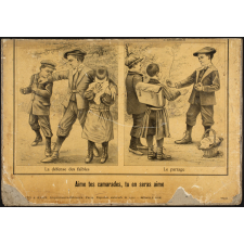 La Morale par l'exemple. N°7- Les Bons camarades : Aime tes camarades, tu seras aimé. 