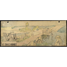 Tableau mural. Les moissonneurs. 