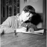 Ecole normale d'Auteuil : la salle d'études