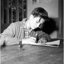 Ecole normale d'Auteuil : la salle d'études