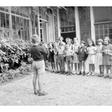 Cours d'art Martenot, château de la Guette : la chorale