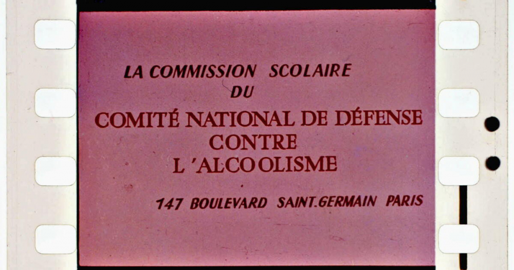 Film 2. Alcool et alcoolisme.