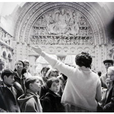 Visite scolaire dirigée : Palais de Chaillot : Monuments français : Portail de Moissac
