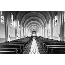 Collège Episcopal Saint-Augustin. Bitche (Moselle). 1933-1934.