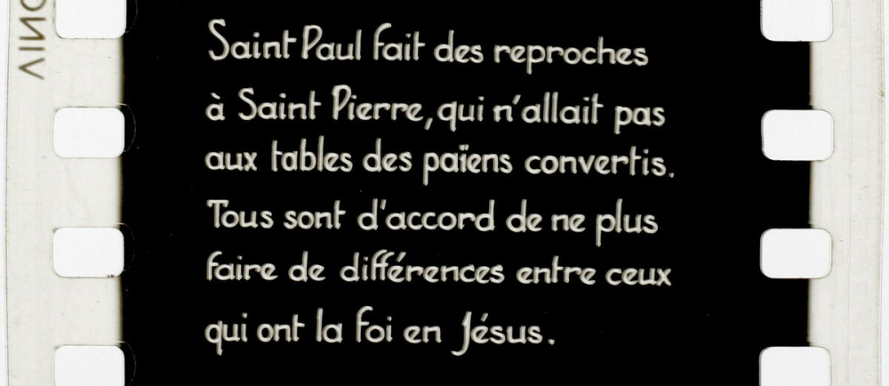 Vie de Saint-Paul.