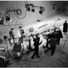 Enseignement audiovisuel : le plateau d'enregistrement.