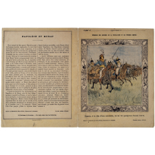 Murat à la tête d'une charge de cavalerie - Épisodes des guerres de la Révolution et du premier Empire n°5.