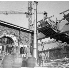 Faculté des Sciences : Halle aux vins : Construction