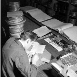 Enseignement audio-visuel. Le service de prêt des films.